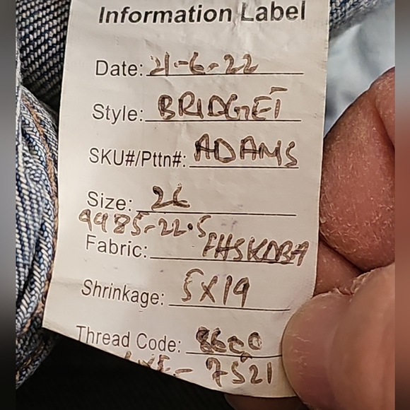 DL1961 Bridget Boot High Rise Instasculpt Crop Size 26 Sample - Picture 12 of 16